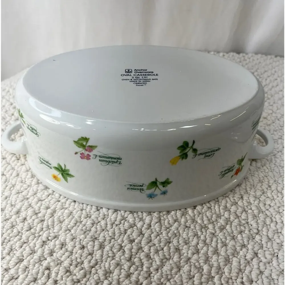 Anchor Ovenware pattern various